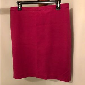Worthington pink pencil skirt size 12